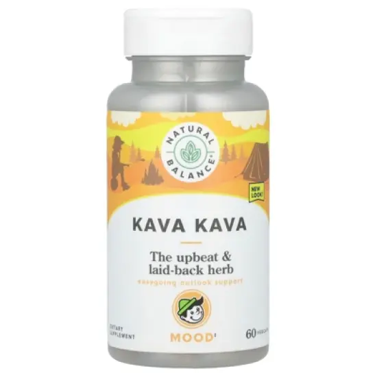 Natural Balance Kava Kava, 60 VegCaps (450 mg per Capsule) image {4}