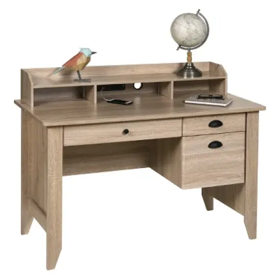 Executive Desk with Hutch USB And Charger Hub - OneSpace image {4}