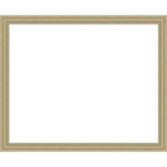 Amanti Art Champagne Teardrop Framed Dry Erase Magnetic Board image {14}