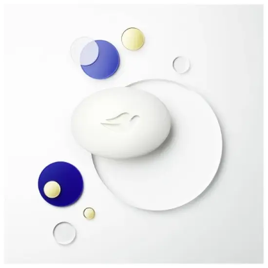 Dove Beauty Sensitive Skin Moisturizing Unscented Beauty Bar Soap image {6}