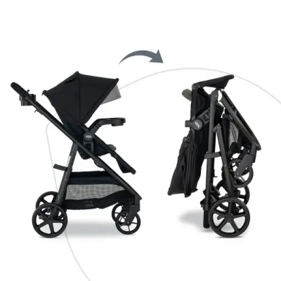Britax Brook+ Modular Baby Stroller - Graphite Onyx image {1}