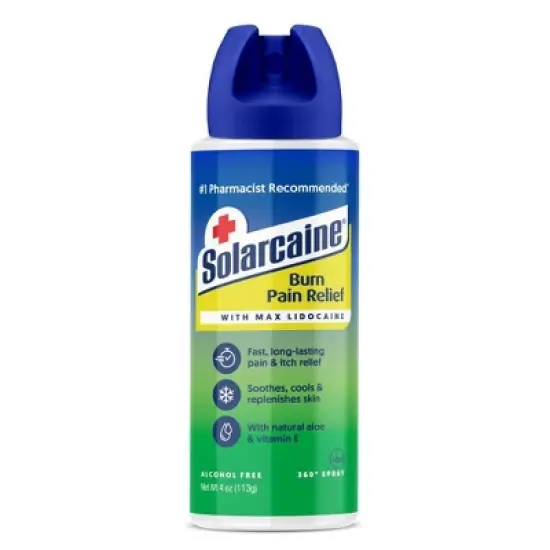 Solarcaine First Aid Spray - 4oz image {6}
