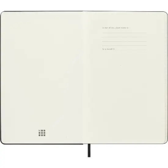 Moleskine 2025-26 18 Month Weekly Academic Planner Long Black image {2}