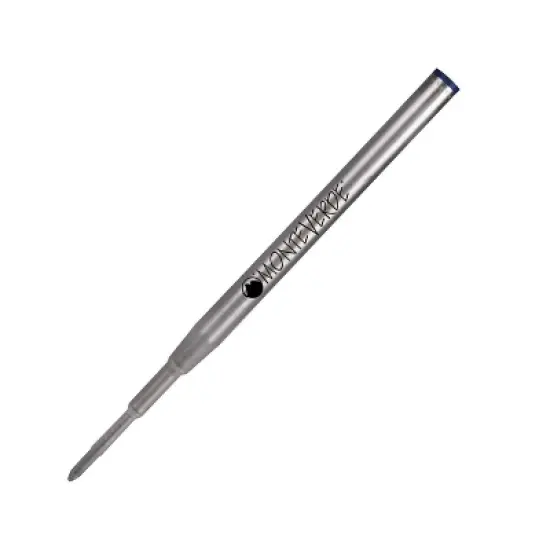 Monteverde Monteverde Ballpoint Pen Refill Broad Point Blue Ink 6 Pack (M143BB) image {1}