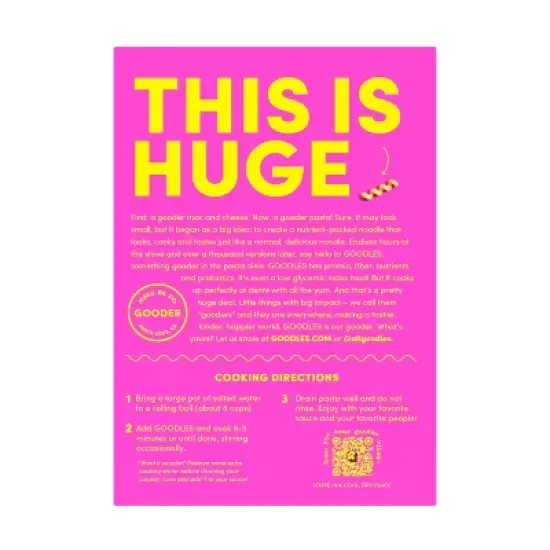Goodles Dry Pasta Loopdy-Loos - 8 oz image {1}