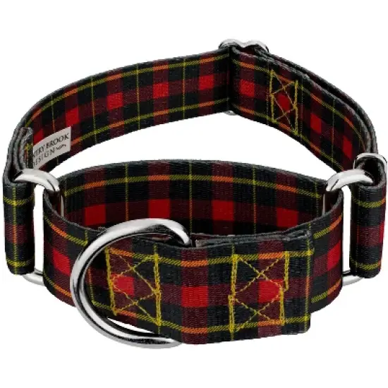 Country Brook Petz&reg; 1 1/2 Inch Buffalo Plaid Martingale Dog Collar image {5}