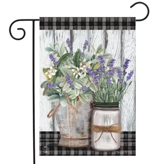 Briarwood Lane Garden Flag 18x12.5 For Outdoor Farmhouse Flowers Spring Garden Flag Flag For Spring Garden Flag Flags For Outside image {1}