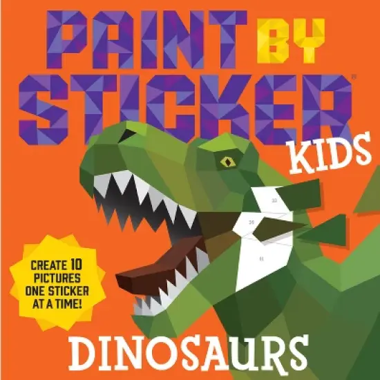 Paint by Sticker Kids: Dinosaurs - by  Workman Publishing (Paperback) image {1}