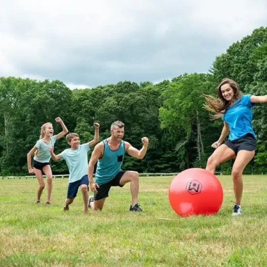 Wicked Big Sports: 20" Red Kickball - Giant Inflatable, Bases, Pump Included image {9}