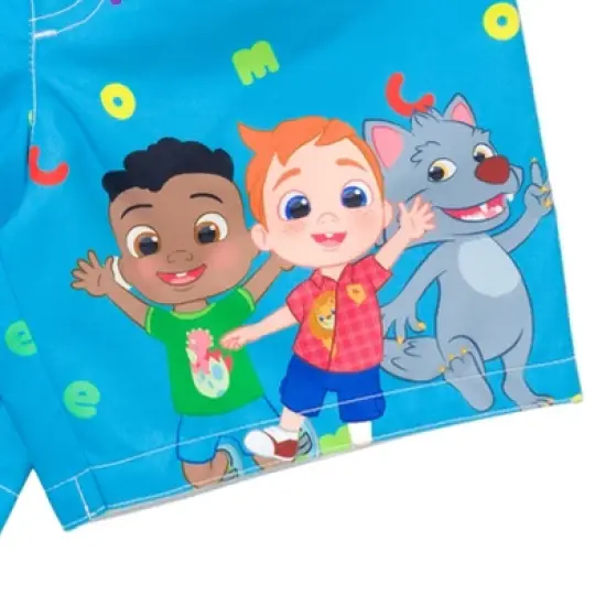 CoComelon Nico Tomtom Cody JJ Baby Swim Trunks Bathing Suit Infant  image {5}