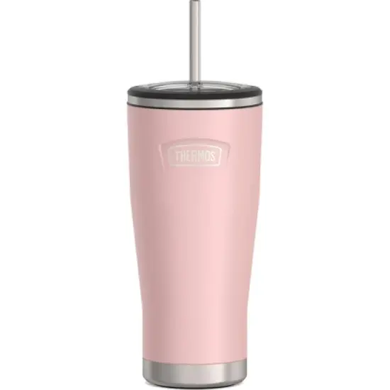 Thermos 24 oz. Icon Insulated Stainless Steel Cold Tumbler with Straw image {8}