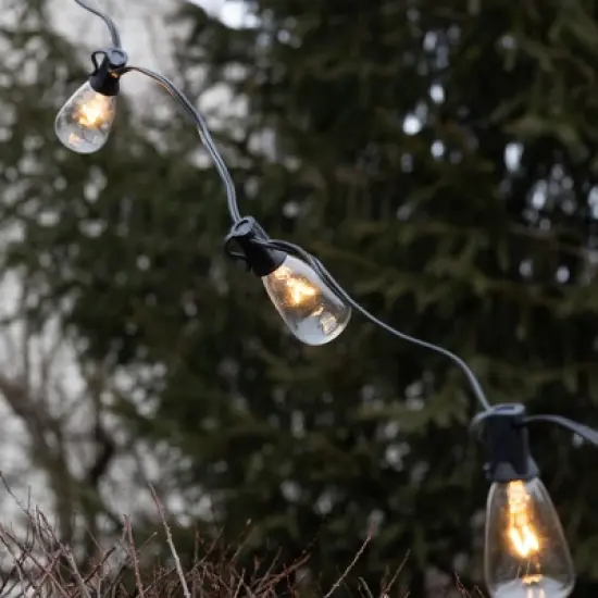 LumaBase Electric String Lights with 10 Edison Bulbs image {5}