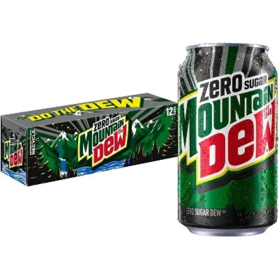 Mountain Dew Zero Sugar - 12pk/12 fl oz Cans image {9}
