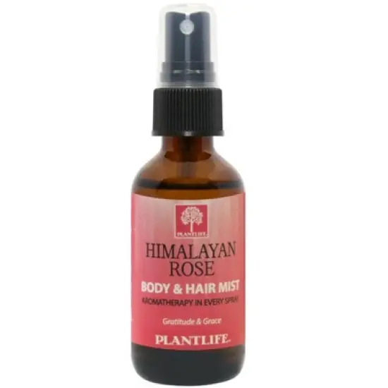 Plantlife Himalayan Rose Mist &ndash; Aromatherapy Spray with Pure Rose Essential Oil &ndash; Floral, Calming & Uplifting &ndash; No Additives or Fillers &ndash; 2 oz image {3}