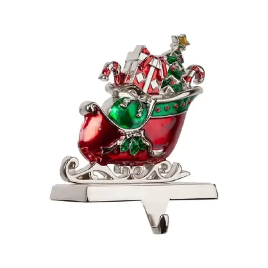 Northlight Present Filled Sleigh Christmas Stocking Holder - 5.5" image {3}