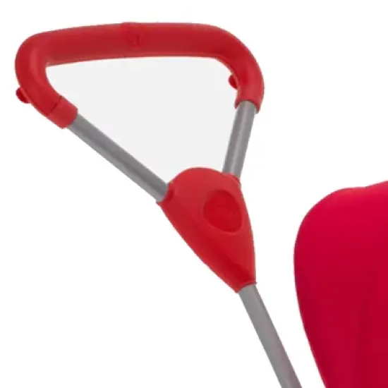 smarTrike 4-in-1 Breeze Plus Modular Toddler Tricycle Stroller Push Bike with Canopy for Ages 15 Months to 3 Years, Supports Up to 38 Pounds, Red image {3}