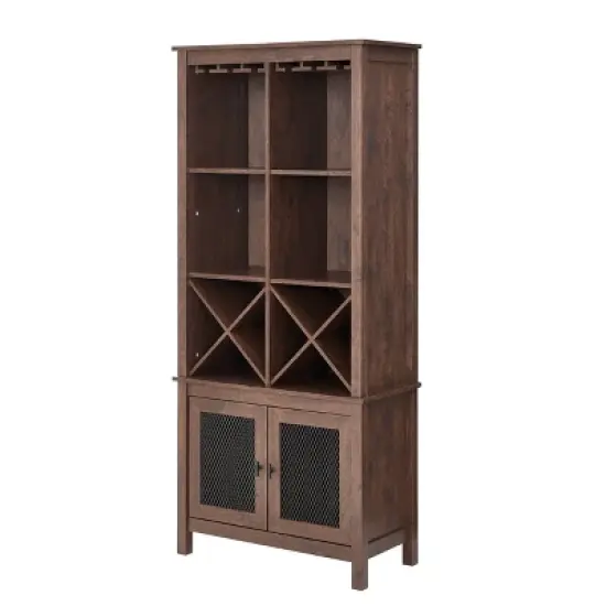 Multipurpose Bar Cabinet and Bookshelf - Home Source image {10}