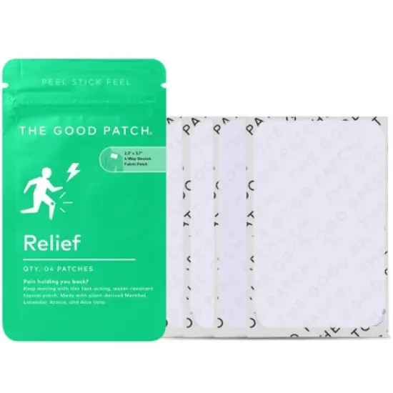 The Good Patch Relief Plant Patch - 4ct: Vegan, Paraben-Free, Dermatologist Tested image {7}