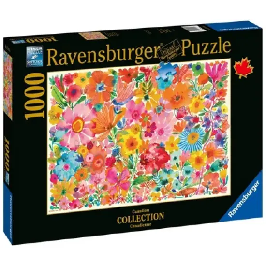 Ravensburger Canadian Collection: Blossoming Beauties Jigsaw Puzzle - 1000pc image {1}