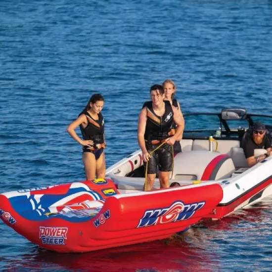 WOW Power Steer 3-Person Steerable Deck Tube image {4}