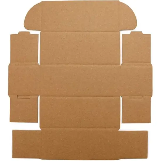 Stockroom Plus 60-Pack White Kraft Corrugated Mailer, Small Shipping Boxes Mailing Box (2 x 5 x 2 in) image {2}