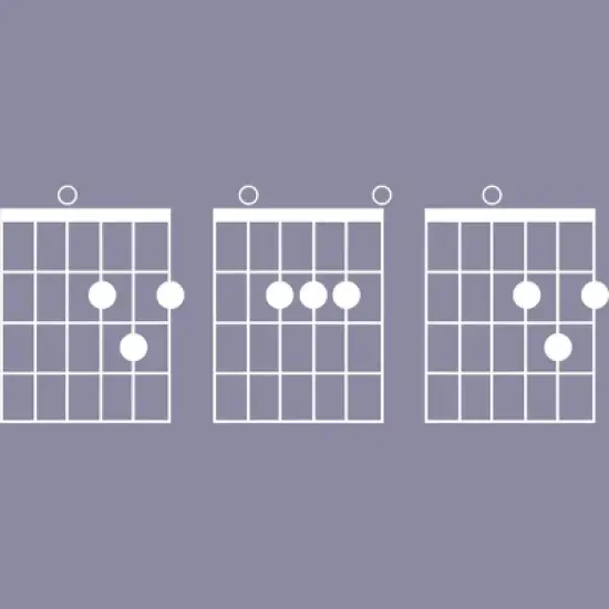 Women's Design By Humans Rocking Dad Guitar Chords By HoangCathrine Racerback Tank Top image {1}