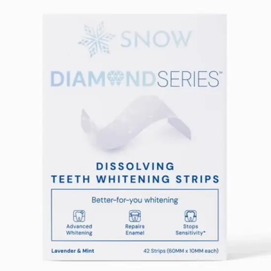 Snow Diamond Series Dissolving Teeth Whitening Strips - 42ct image {7}