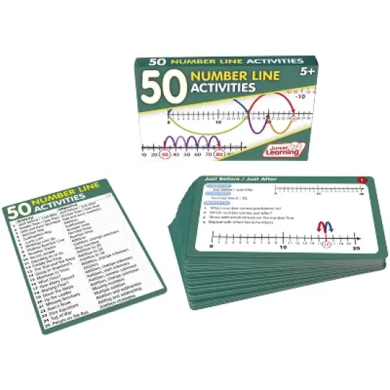Junior Learning 50 Number Line Activities image {2}