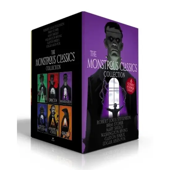 The Monstrous Classics Collection (Boxed Set) - by Mary Shelley & Bram Stoker & Robert Louis Stevenson image {2}