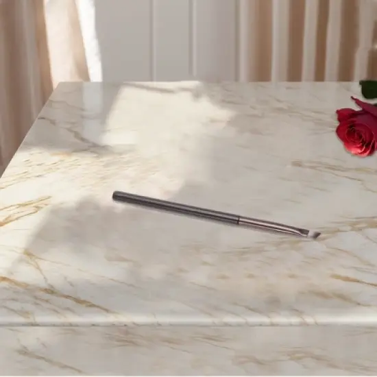 Unique Bargains Durable Eyeliner Brush Brown 1 Pc image {3}