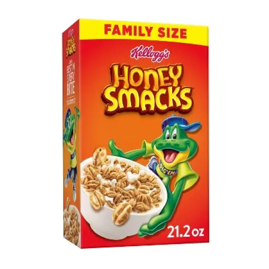 Kellogg's Honey Smacks Cereal - 21.2oz image {11}