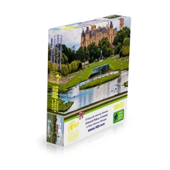 Wuundentoy Gold Edition: Schwerin Palace Germany Jigsaw Puzzle - 1000pc image {3}