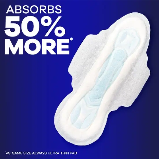 Always Maxi Overnight Pads - Size 4 image {2}