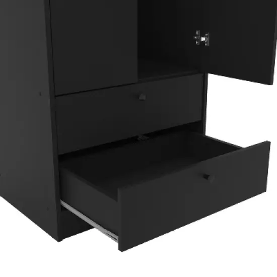 Denmark 2 Door and 2 Drawer Wardrobe - Polifurniture image {2}