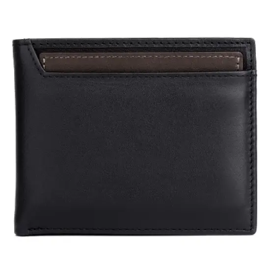 Dopp Alpha Thinfold Wallet with Removable Billfold & Card Case - Black image {2}