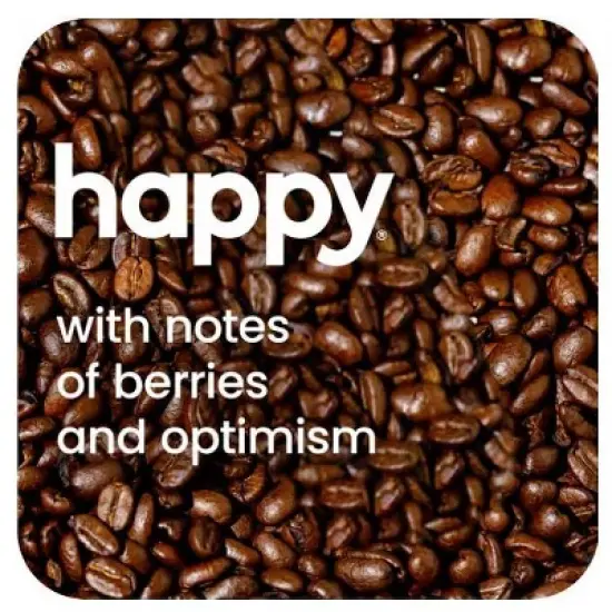 Happy Medium Roast Ground Coffee - 12oz image {2}