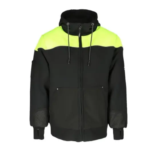 RefrigiWear Men's Freezer Edge Hooded Sweatshirt, Zip-Up Hoodie image {6}
