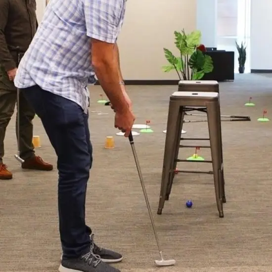 GoSports Pure Putt Challenge Mini Golf Game - 14pc image {3}