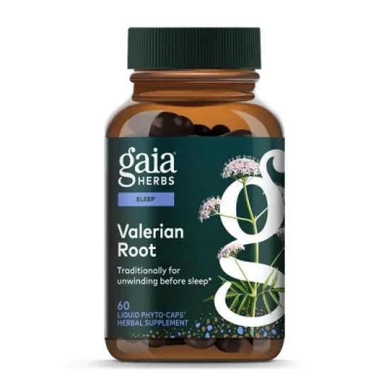Gaia Herbs Valerian Root - Natural Sleep Support for a Natural Calm to Help Relaxation to Prepare for Sleep - 60 Vegan Liquid Phyto-Capsules image {9}