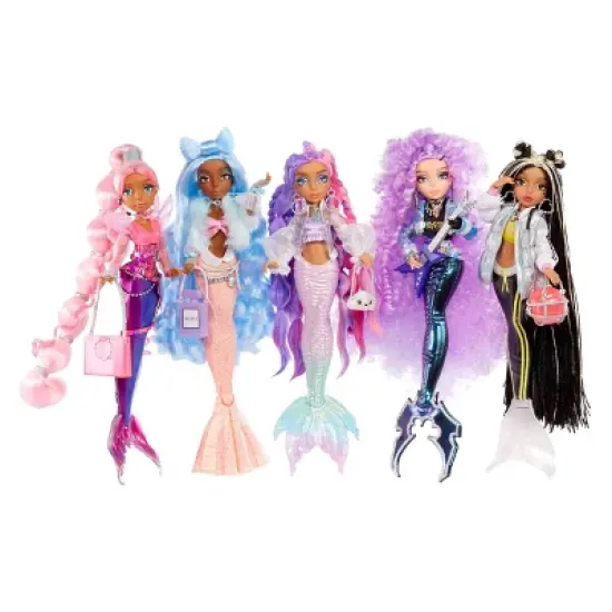 Mermaze Mermaidz Color Change Jordie Mermaid Fashion Doll with Accessories image {5}