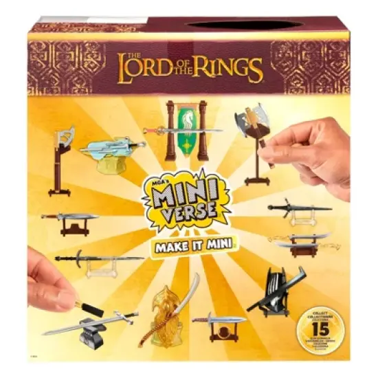 MGA's Miniverse Make it Mini Lord of the Rings: PVC Fantasy Figures, 2-Piece Set, Fine Motor Skillsⓘ image {5}