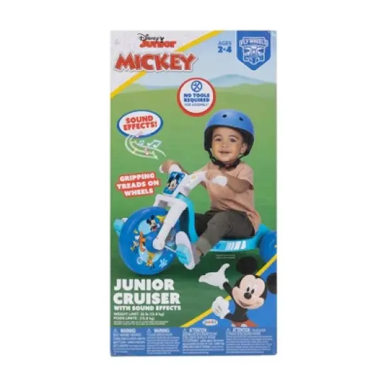 Mickey Mouse 10" Fly Wheel Kids' Tricycle image {7}