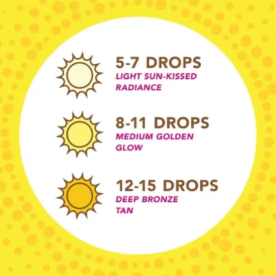 Jergens Natural Glow Instant Sun Drops Tanners - 1 fl oz image {4}