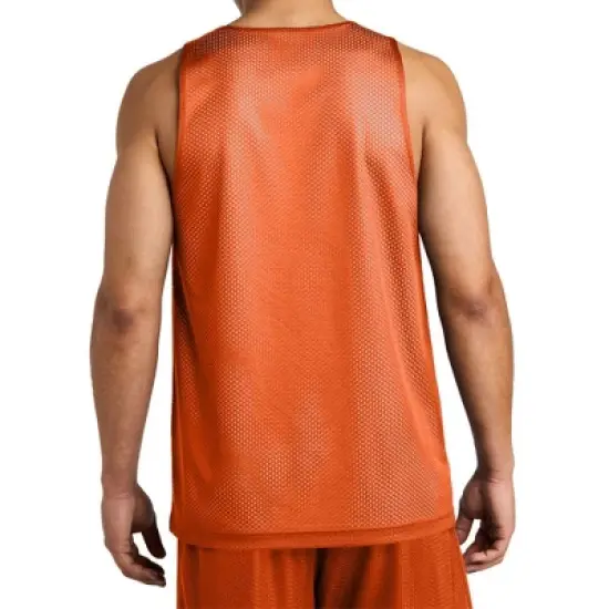Mafoose Men's PosiCharge Reversible Mesh Moisture-Wicking Double-Layer Tank image {10}