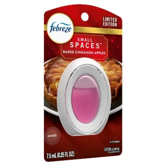 Febreze Small Spaces Air Freshener - Baked Cinnamon Apples - 0.25 fl oz image {10}