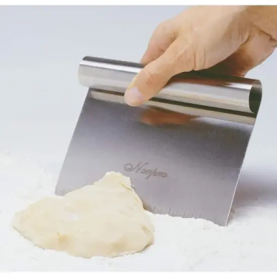 Norpro 6" Wide Heavy Duty Stainless Steel Food Chopper / Dough Scraper image {4}