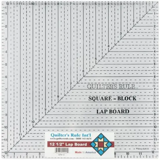 Quilter's Lap Board-12-1/2"X12-1/2" image {1}