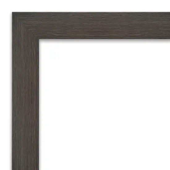 Amanti Art Hardwood Chocolate Narrow Framed Dry Erase Magnetic Board image {3}