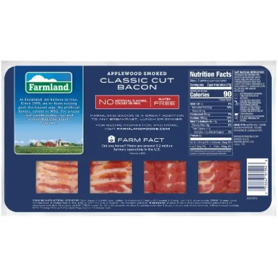 Farmland&nbsp;Applewood Smoked Bacon - 16oz image {1}