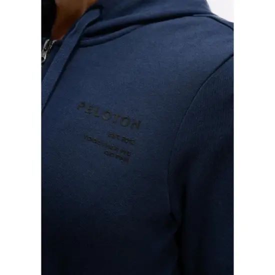 Peloton Women's Fleece Full Zip, Deep Navy image {3}